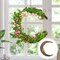 Natural Grapevine Wreath frame, Moon Shape Rattan Ring - Vine Branch Garland for DIY Crafts Flower Arrangement Wedding Holiday Decor Party Supplies